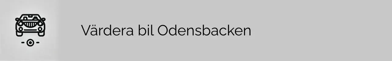 Värdera bil Odensbacken